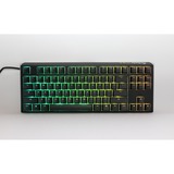 Ducky One 3 Classic TKL RGB mechanisch toetsenbord Zwart, US lay-out (QWERTY), Cherry MX Red, 80% (TKL)	, RGB led, Double-shot PBT, Hot-swappable, QUACK Mechanics, 80%
