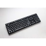Ducky Origin Phantom Black mechanisch toetsenbord Zwart, US lay-out (QWERTY), Cherry MX Blue, 100%, hot swap, PBT Double-Shot Keycaps