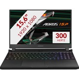 GIGABYTE AORUS 15P XD-73EE324SH, 15.6" Gaming laptop Zwart, 1TB SSD, RTX 3070, WiFi 6, 2,5Gb LAN, 300Hz, Win 10
