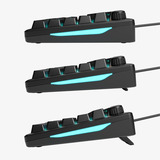 Glorious GMBK 75% RGB mechanisch gaming toetsenbord Zwart, US lay-out (QWERTY), Membraan, 75%, RGB