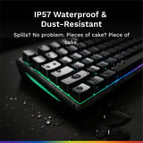 Glorious GMBK 75% RGB mechanisch gaming toetsenbord Zwart, US lay-out (QWERTY), Membraan, 75%, RGB