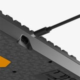Glorious GMBK 75%, gaming toetsenbord Zwart, US lay-out, Membraan, 75%, RGB