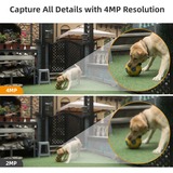 Imou Bullet 2 Pro 4MP beveiligingscamera Slim kleurennachtzicht | IP67 weerbestendig | Volledig metalen behuizing