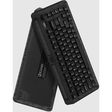 Iqunix ZX75 Dark Side Wireless Mechanical Keyboard Zwart, US lay-out (QWERTY), Cherry MX Red, 75%, RGB leds, Hot-swappable, Double-shot PBT, 2.4GHz | Bluetooth 5.1 | USB-C