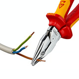 KNIPEX Spitse kombitang combinatietang Rood/geel
