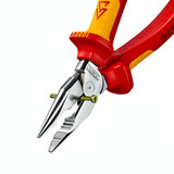 KNIPEX Spitse kombitang combinatietang Rood/geel