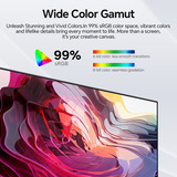 Koorui E2212F 21.45" monitor Zwart, 100 Hz, HDMI, VGA, AMD Free-Sync