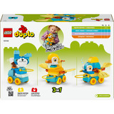 LEGO DUPLO - 3-in-1 dieren op wielen Constructiespeelgoed 10446