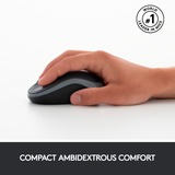 Logitech MK270 draadloze desktopset Zwart, EU lay-out (QWERTY), Rubberdome
