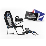 Next Level Racing F-GT LITE iRacing Edition racing simulator Zwart/blauw