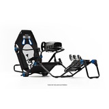 Next Level Racing F-GT LITE iRacing Edition racing simulator Zwart/blauw