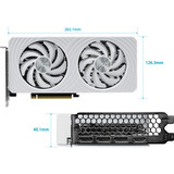 Palit GeForce RTX 5060 Ti OC WHITE 8GB grafische kaart Wit, DLSS 4, 3x DisplayPort, 1x HDMI 2.1
