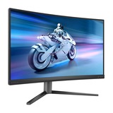 Philips Evnia Curved Fast VA 27M2C5200W/00 27" gaming monitor Zwart, 2x HDMI, 1x DisplayPort, HDR10, 180 Hz