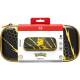 PowerA Dunne beschermhoes voor Nintendo Switch 2 - Pikachu-storm tas Zwart/geel