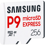 Samsung P9 Express 256GB microSDXC™ Express geheugenkaart Wit, UHS-I U3, V30