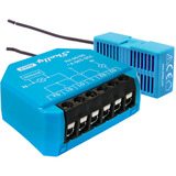 Shelly 2L Gen3 slimme 2-kanaals schakelaar,  Blauw