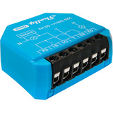 Shelly 2L Gen3 slimme 2-kanaals schakelaar,  Blauw