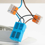 Shelly 2L Gen3 slimme 2-kanaals schakelaar,  Blauw