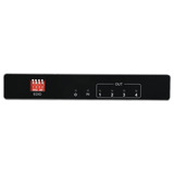 SilverStone HS14 4K HDMI2.0 Splitter  hdmi splitter Grijs/zwart
