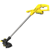 Stanley FATMAX V20 18V 25 cm grastrimmer Zwart/geel, Accu en oplader inbegrepen
