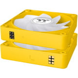 Thermaltake CT120 EX Reverse ARGB Sync PC Cooling Fan Bumblebee (3-Fan Pack) case fans Geel, 3 stuks, 120 x 120 x 25 mm, PWM