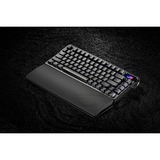 ASUS ROG Azoth Extreme RGB mechanisch gaming toetsenbord Zwart, US lay-out (QWERTY), ROG NX Snow, 75%, RGB leds, Hot-swappable, PBT Double-shot, Bluetooth | 2.4GHz | USB 2.0
