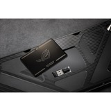 ASUS ROG Azoth Extreme RGB mechanisch gaming toetsenbord Zwart, US lay-out (QWERTY), ROG NX Snow, 75%, RGB leds, Hot-swappable, PBT Double-shot, Bluetooth | 2.4GHz | USB 2.0