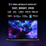 ASUS ROG Zephyrus G16 GA605WI-QP055W 16"  gaming laptop Grijs | Ryzen AI 9 HX 370 | RTX 4070 | 32 GB | 1 TB SSD