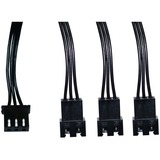 Alphacool Digital RGB LED Y-kabel 3-weg met JST male connector Zwart, 60cm