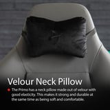 Arozzi Primo - Full Premium Leather - Anthracite gamestoel Antraciet