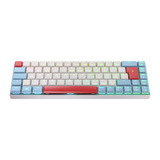 CHERRY MX-LP 2.1 Compact Wireless RGB mechanisch toetsenbord Wit, US lay-out (QWERTY), Cherry MX Low Profile Speed, 65%, RGB, ABS Keycaps, 2.4 GHz | Bluetooth 5.2 | USB-C