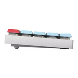 CHERRY MX-LP 2.1 Compact Wireless RGB mechanisch toetsenbord Wit, US lay-out (QWERTY), Cherry MX Low Profile Speed, 65%, RGB, ABS Keycaps, 2.4 GHz | Bluetooth 5.2 | USB-C
