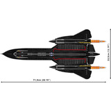 COBI Armed Forces - Lockheed SR-71 Blackbird - Executive Edition Constructiespeelgoed Schaal 1:48