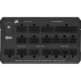 Corsair HX1500i, 1500 Watt voeding  Zwart, 9x PCIe, Full Kabel-management