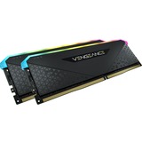 Corsair Vengeance RGB RS 16 GB DDR4-3200 (2x 8 GB) werkgeheugen Zwart, CMG16GX4M2E3200C16, XMP 2.0