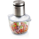 Domo DO9244MC Maxi-chopper met glazen kom hakmolen Zilver/transparant