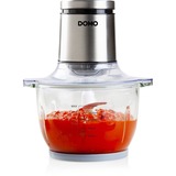 Domo DO9244MC Maxi-chopper met glazen kom hakmolen Zilver/transparant