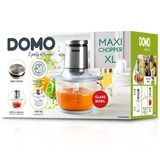 Domo DO9244MC Maxi-chopper met glazen kom hakmolen Zilver/transparant