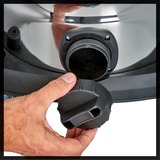 EINHELL Accu Nat-/Droogzuiger TE-VC 36/25 Li S-Solo nat- en droogzuiger Rood/roestvrij staal, Accu en oplader niet inbegrepen 