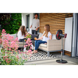 EINHELL GE-CF 18/320 P Li-Solo Accu Ventilator Rood/zwart, Accu en oplader niet inbegrepen