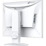 EIZO FlexScan EV2410R 24.1" monitor Wit, HDMI, DisplayPort, DVI-D, VGA, 4x USB-A, USB-B