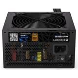 ENDORFY Vero L6 550 watt voeding  Zwart, 1x 12V-2x6, 2x PCIe, 1x 12-Pin High Power GPU, 2x PCIe