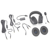ENDORFY Viro Plus USB Alt Gray over-ear gaming headset Donkergrijs, USB-A, 3,5 mm aansluiting