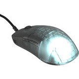 Endgame Gear OP1 RGB Gaming Muis - Dark Frost Zwart/transparant, 50 - 26.000 DPI, RGB led