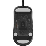 Endgame Gear OP1 RGB Gaming Muis - Dark Frost Zwart/transparant, 50 - 26.000 DPI, RGB led