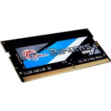 G.Skill 32 GB DDR4-3200 laptopgeheugen Zwart, F4-3200C22S-32GRS, Ripjaws
