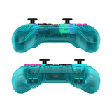 GameSir Nova HD Rumble NS Controller Blauwgroen, PC, Steam, Android, iOS, Switch, Bluetooth / 2.4 GHz / USB