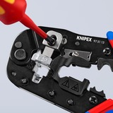 KNIPEX Krimptang voor RJ45-westernstekkers Blauw/rood