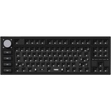 Keychron Q3 Pro-B1, toetsenbord Zwart, US lay-out, RGB leds, Barebone, KSA double-shot PBT, hot swap, Bluetooth 5.1, Knob