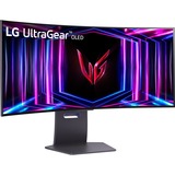 LG UltraGear OLED 34GS95QE-B 33.9" Curved UltraWide gaming monitor Zwart/paars, 2x HDMI, DisplayPort, 2x USB-A, USB-B, 240 Hz